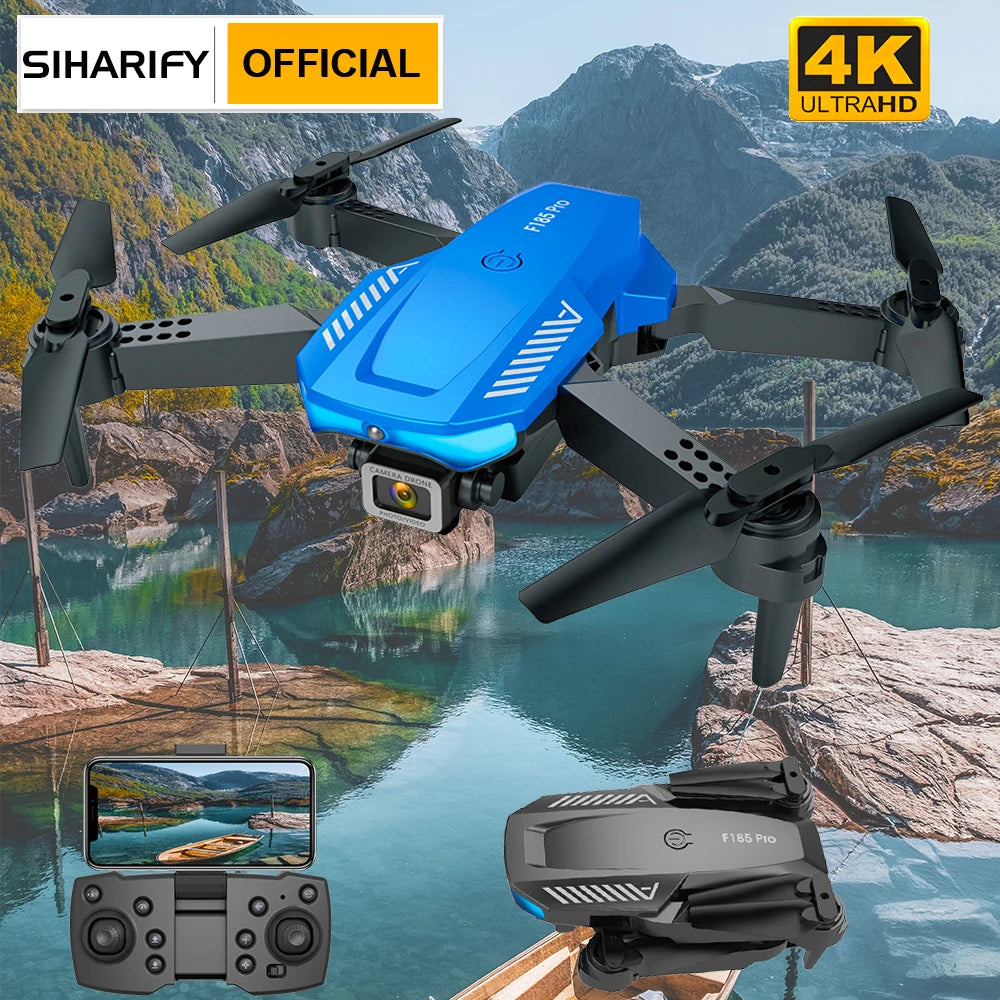 SIHARIFY RC Drone with Smart Obstacle Avoidance 4k WIFI Height Hold RC