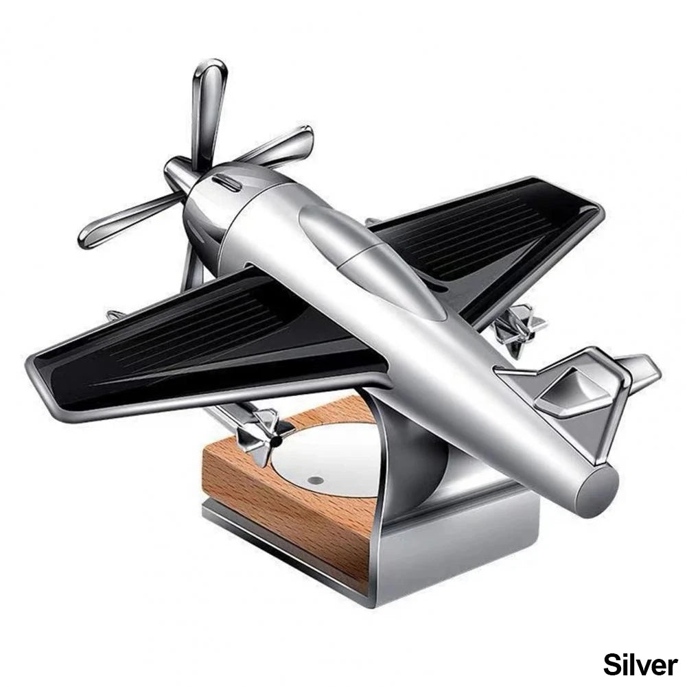 Car Essential Oil Diffuser With Wooden Base Aromatherapy Ornament