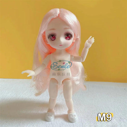 Anime Eye Naked Doll with Movable Joints and Shoes ToylandEU.com Toyland EU