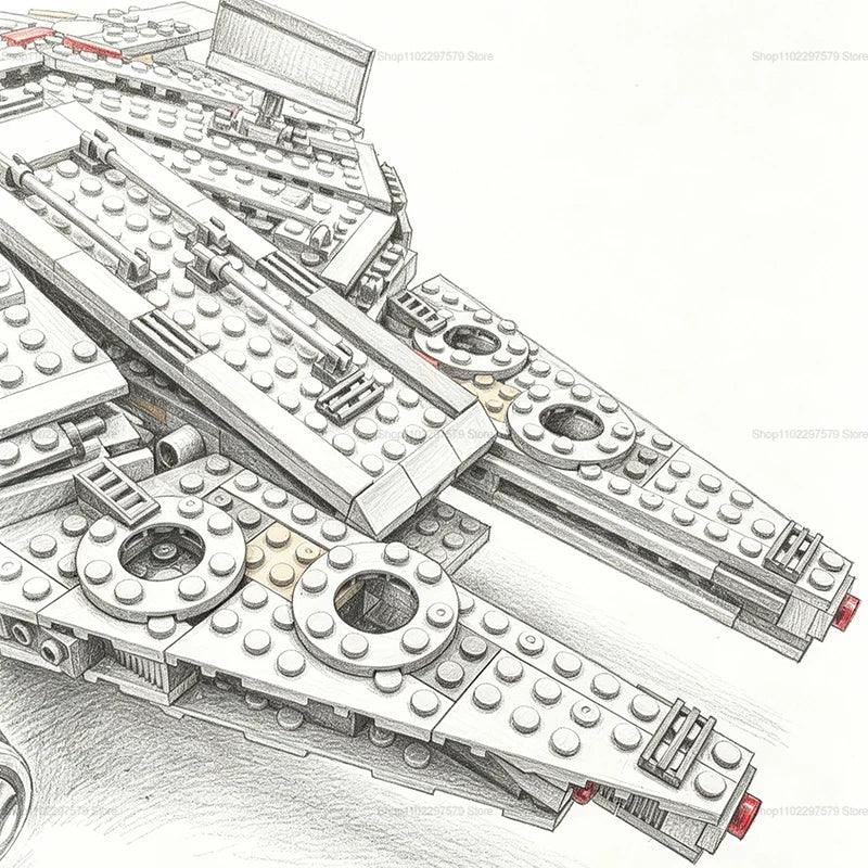 Building Blocks Set | 1381 Pieces | Toylandeu™