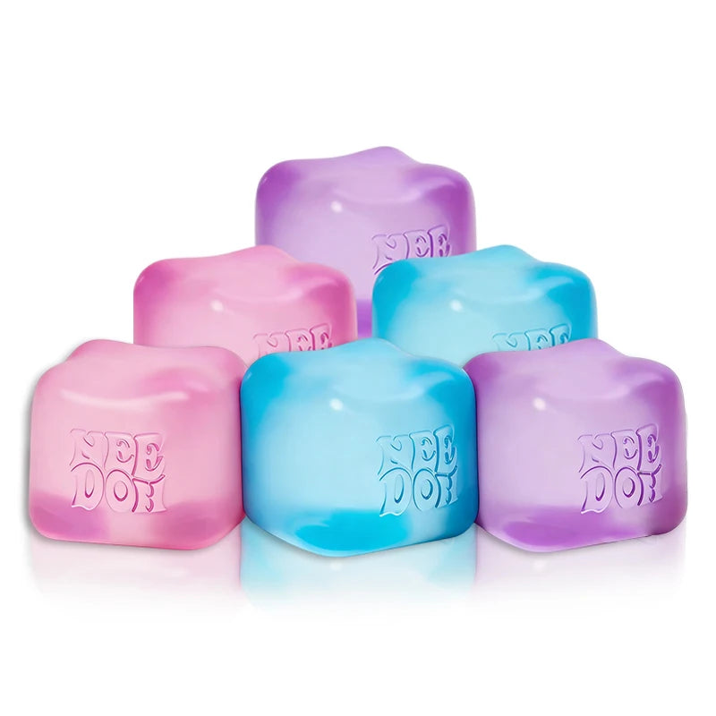 Soft Squishy Cube Schylling | Stress Relief Sensory Toy Ages 14+