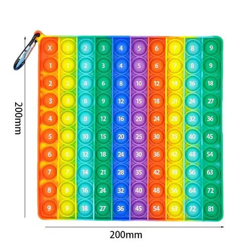 Montessori Multiplication Table 100 Digital Table Math Toys Fidget ToylandEU.com Toyland EU