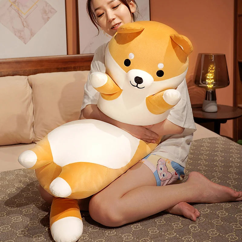 Shiba Inu Plush Throw Pillow | Giant 50-150cm | PP Cotton