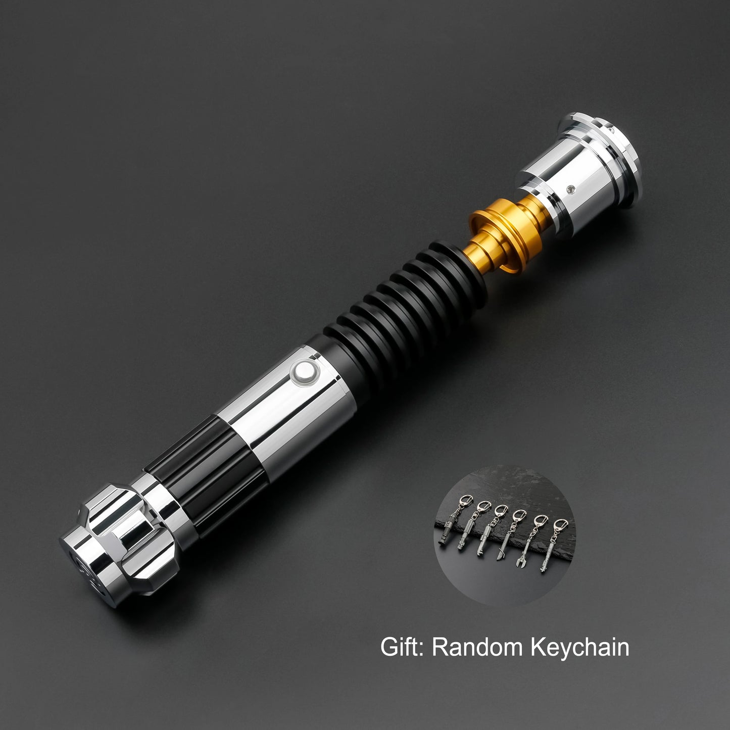Lightsaber | Neo Pixel SNV4 Smooth Swing | App Control | Obiwan Theme 30cm Hilt