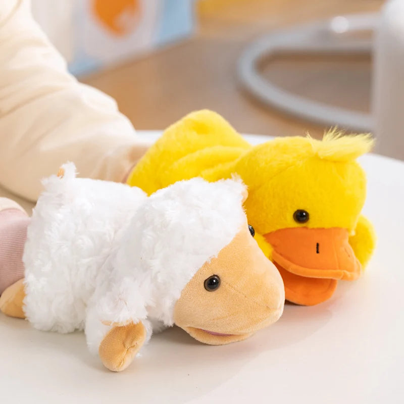 Hand Puppet | Big Mouth Plush | Yellow Duck Design | Storytelling Learning Toy