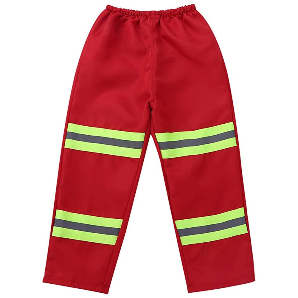 Heroic Kids Firefighter Costume Set with Authentic Gear and Accessories