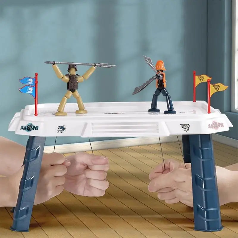 Epic Action Figures Duel Board Game - Fun for Kids & Friends!