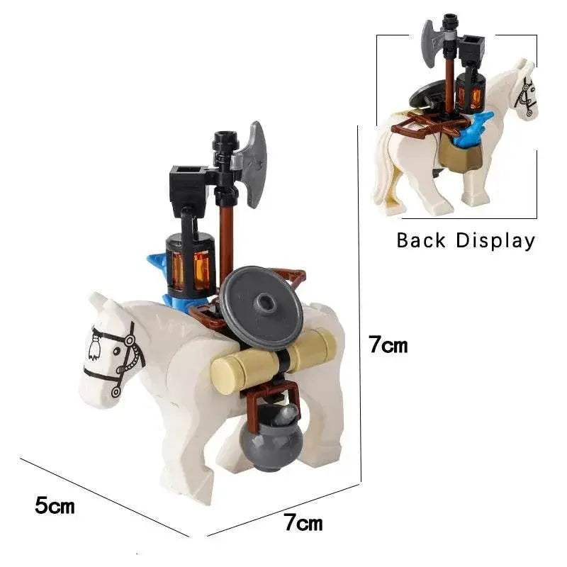 Medieval Castle Siege Weapons Building Blocks Army Knights Toys - ToylandEU