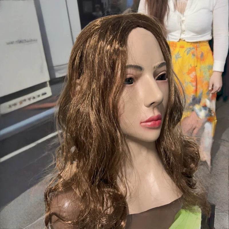 Latex Mask Realistic Alien Face Halloween Costume For Adults - ToylandEU