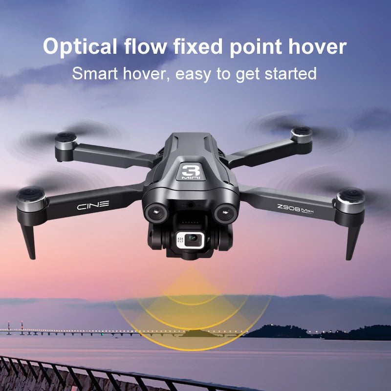 New Drone 4K HD Professional Brushless Motor RC Helicopter WIFI FPV Toyland EU