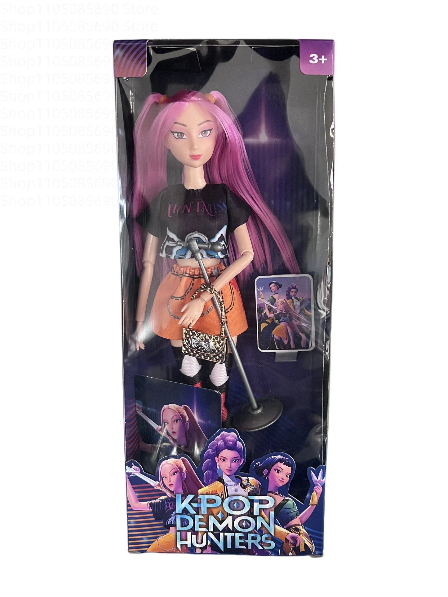 Kpop Anime Figure Action Set Rumi Mira Zoey Collectible - ToylandEU