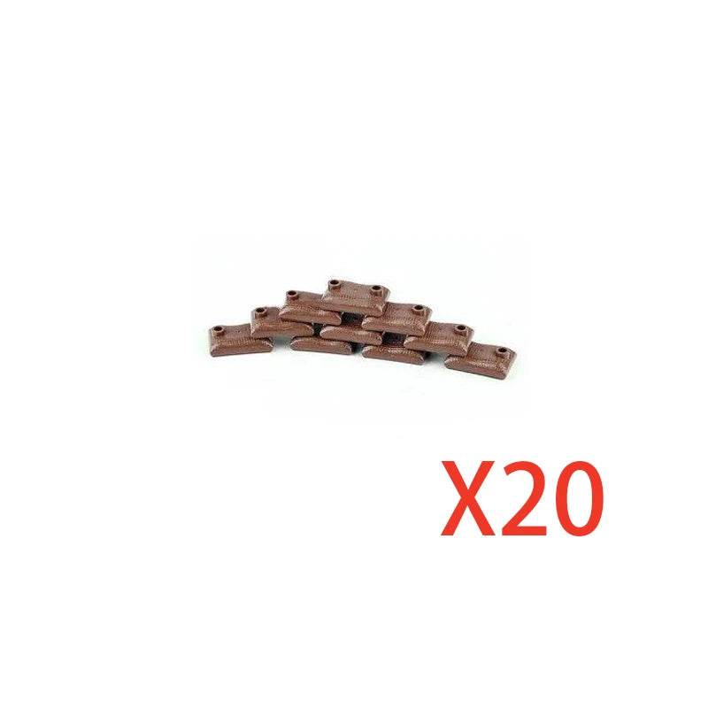 Premium Building Blocks Set Camouflage Military Equipment With Roadblock And Aircraft Parts For Kids - ToylandEU