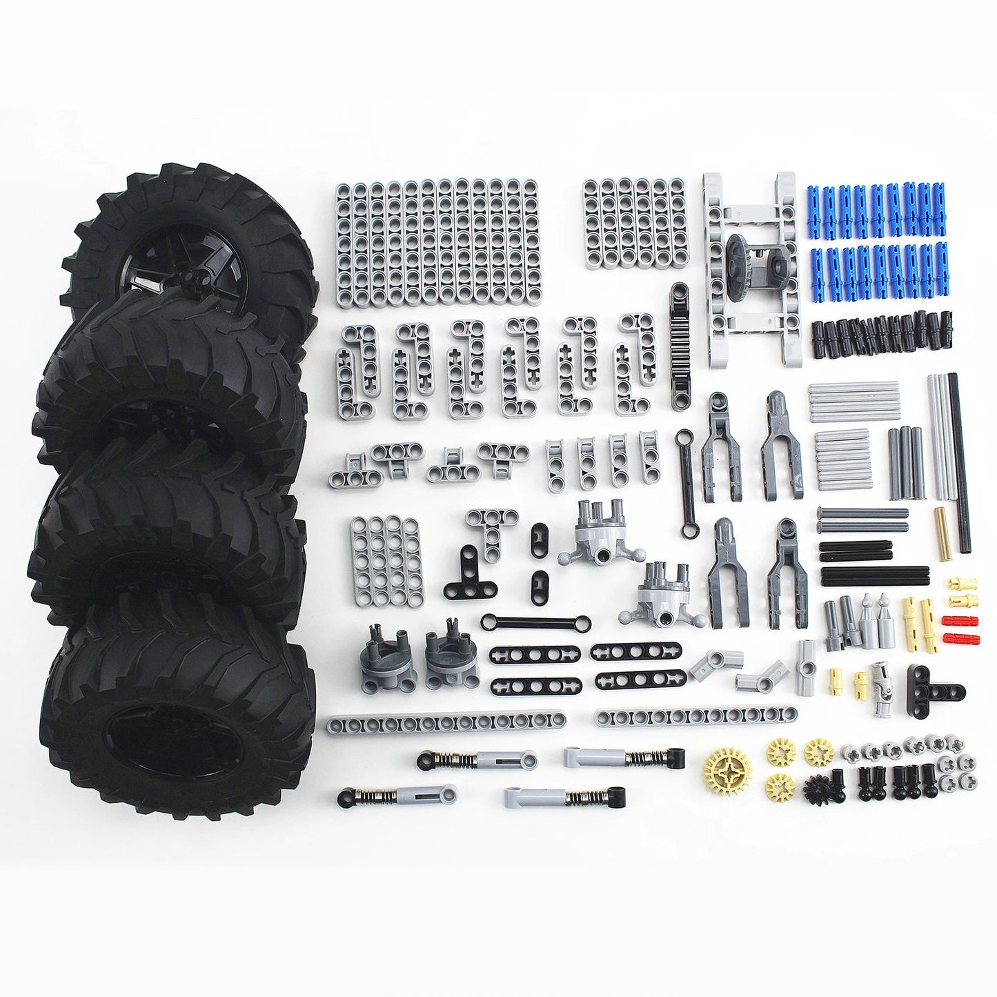 Suspension System and Tires Technical Parts Set for Cars