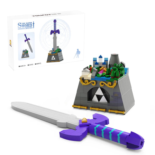 Hyrule Castle Master Sword Building Blocks Set for Zelda Fans - ToylandEU