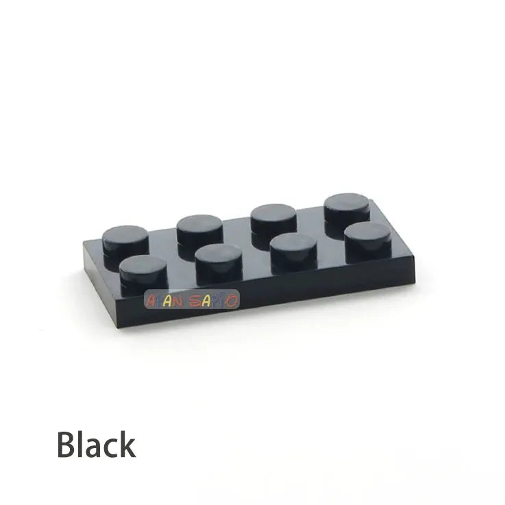 300pcs DIY Building Blocks Thin Figure Bricks 2x4 Dots Educational Creative Plastic Toys for Children Size Compatible With 3020 - ToylandEU