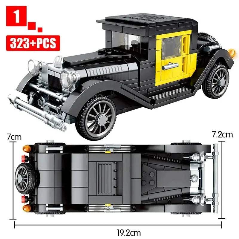 Speed Series Racing Sports Vehiclea Technique Car Supercar Building Blocks Set Bricks Classic MOC Model Toys For Kids - ToylandEU