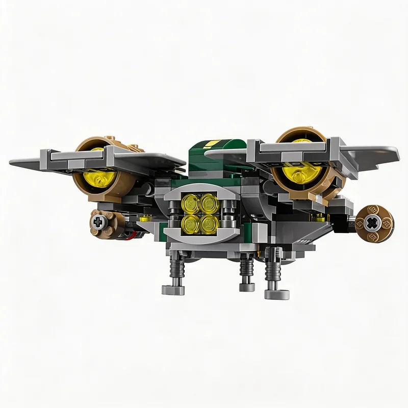 Building Blocks Set | 702Pcs A Wing Fighter | Lego Compatible Model | Gift