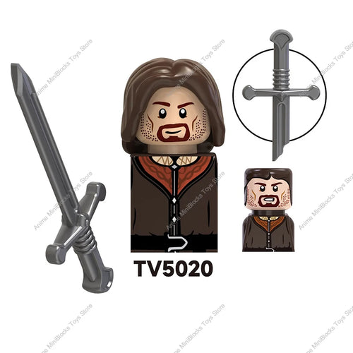 TV6403 Lord Rings Movies Bricks Dolls Goblin Ringwraith Sauron Frodo ToylandEU.com Toyland EU