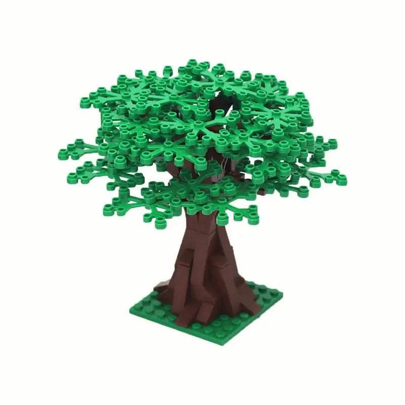 MOC City Series Scene Building Blocks Flower Shop Garden white poplar Men's restroom DIY Kids Toys Park Bench Street Lamp Toys - ToylandEU
