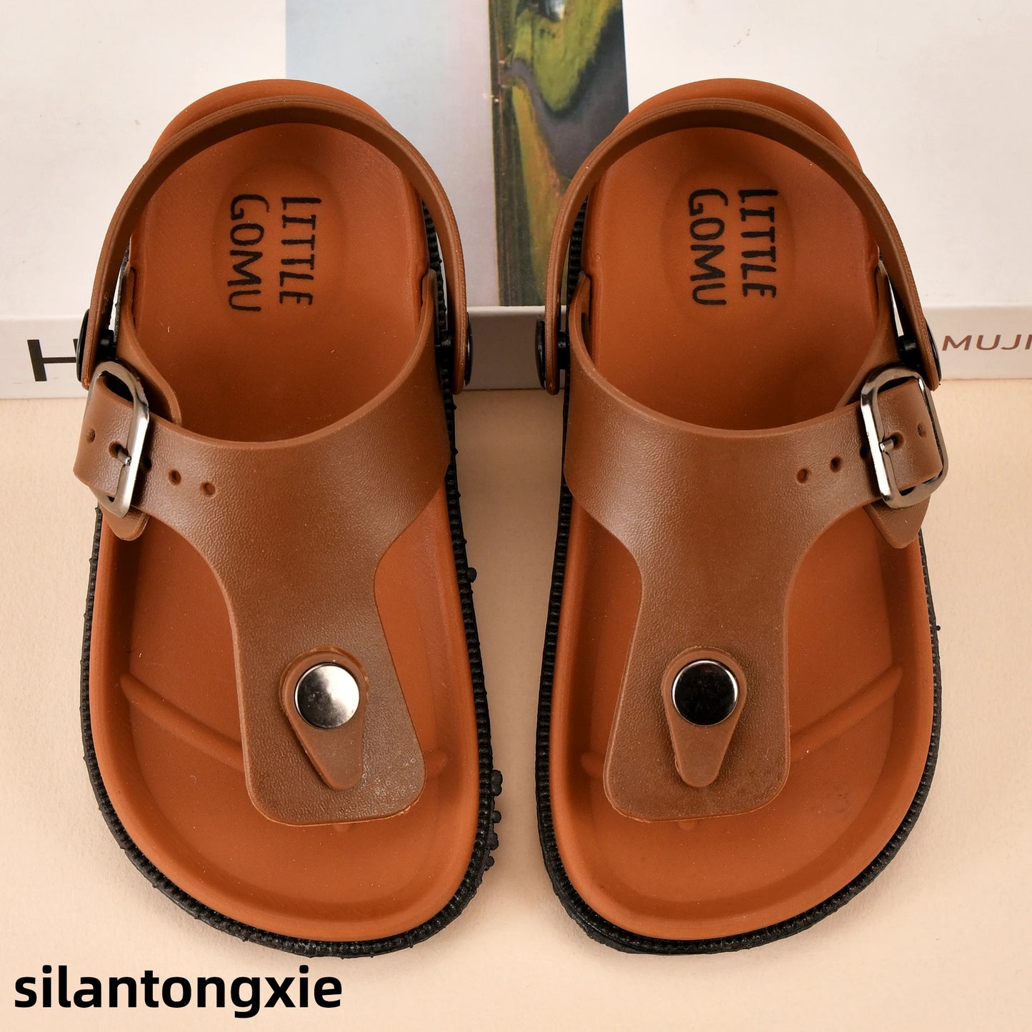 Kids Sandals | Breathable Lightweight | Open-Toe Design | 4-6Y
