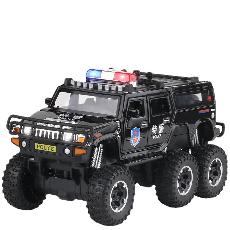 1:32 Scale Nicce Hummer H2 6*6 Big Tire Alloy Diecast Metal Toy Car Model - ToylandEU