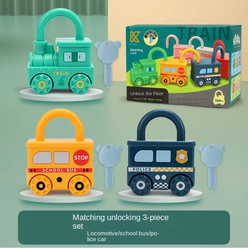 Numbers Matching & Counting Learning Locks with Keys Montessori ToylandEU.com Toyland EU