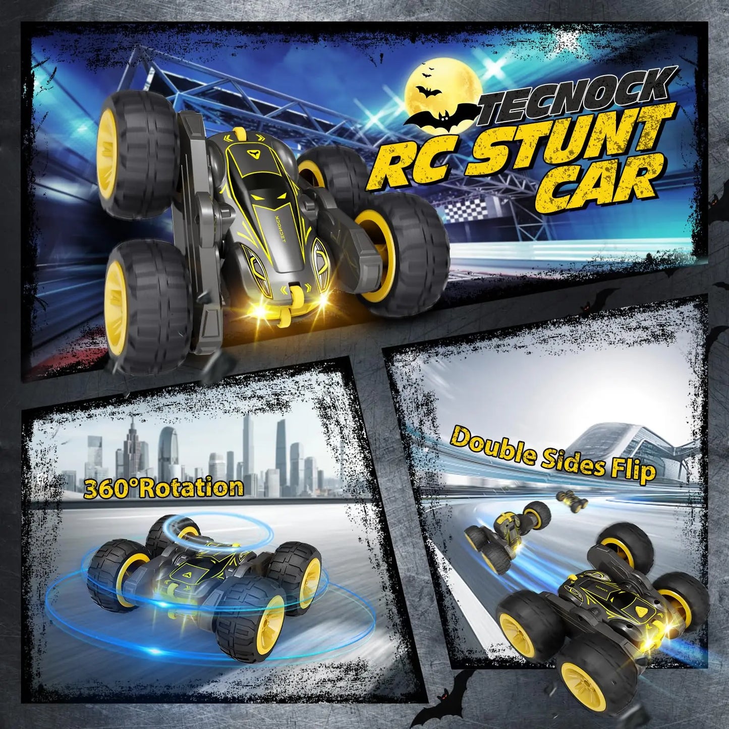 Ultimate 4WD Stunt RC Car for Kids - 360° Spins & Outdoor Fun!