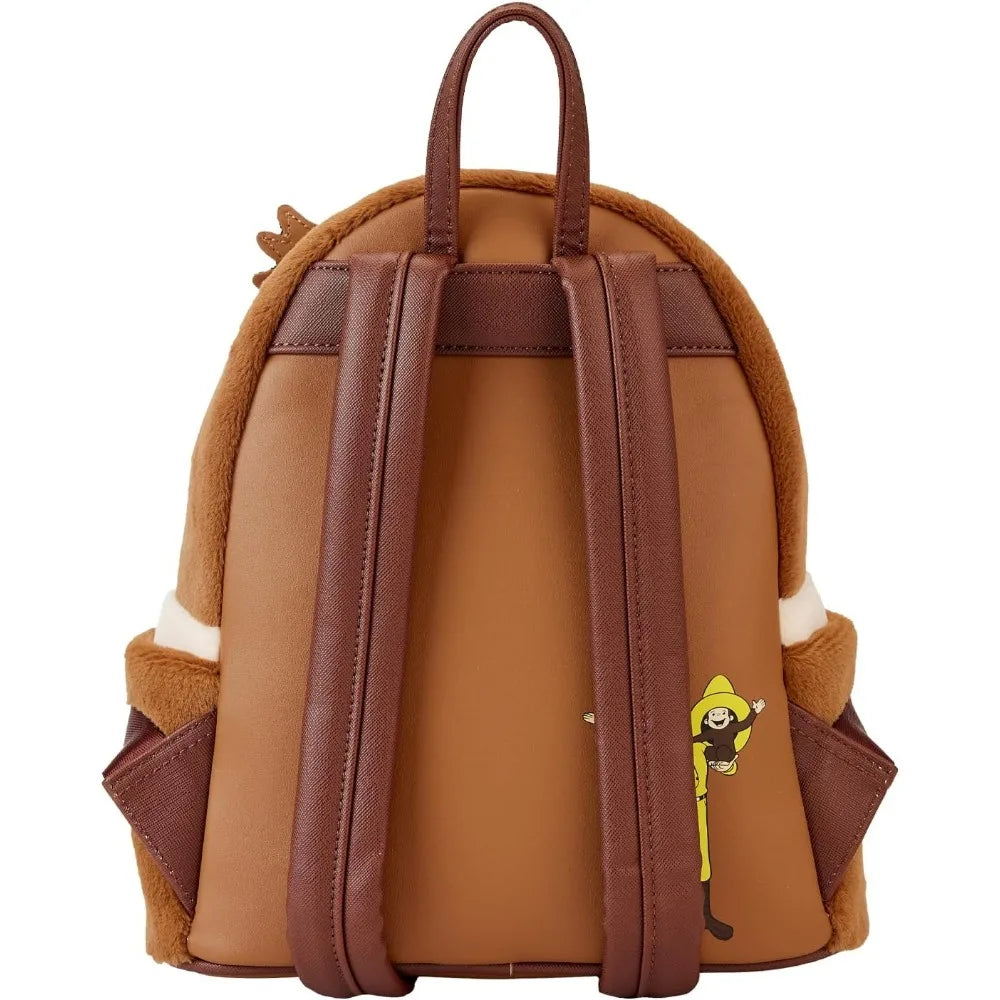 Disney Curious George Plush Mini Backpack 10 Inch Collectible