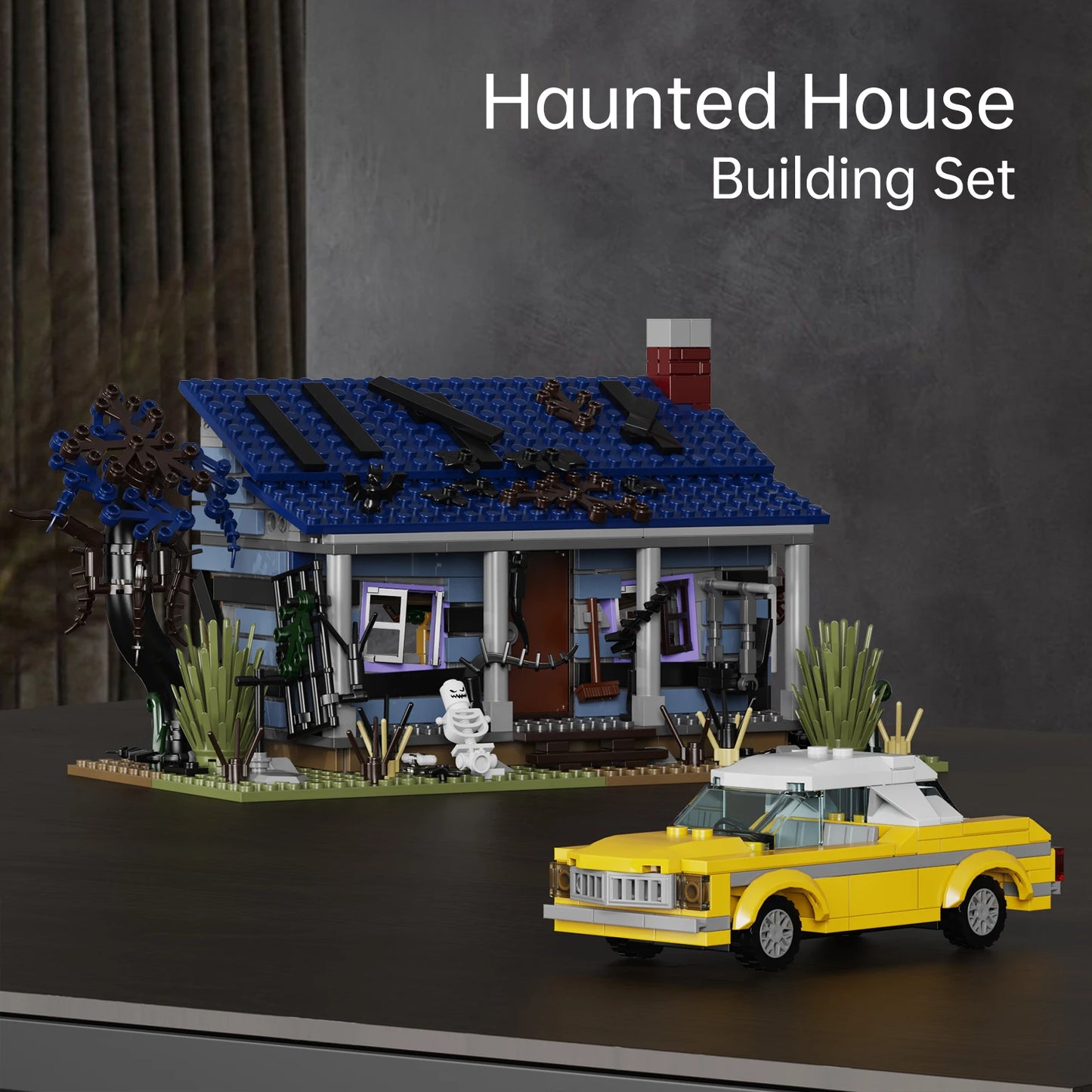 Haunted House Lego Compatible Building Blocks Set 639 Pieces