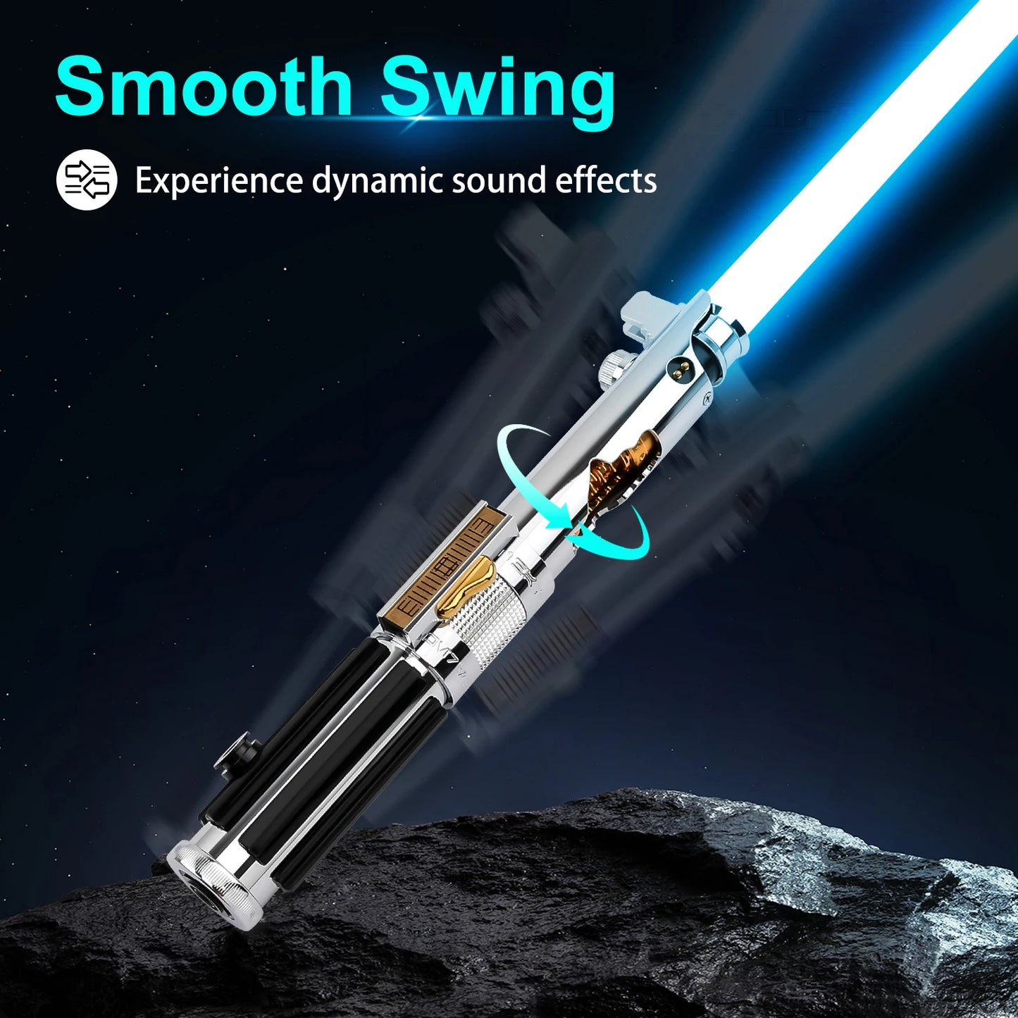 Lightsaber | Pixel Soundboard SNV4 | Metal Crystal Handle | Blade 82cm/92cm
