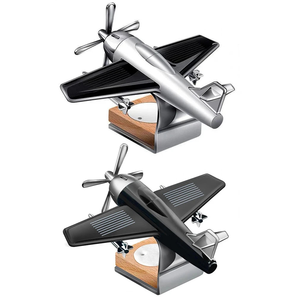 Car Essential Oil Diffuser With Wooden Base Aromatherapy Ornament