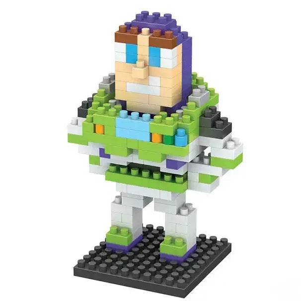 Hero Cartoon Micro Particle Building Blocks Children Assembly Toy Anime Action Figure Boy Girl Kid Gift Cute Toy Building Bricks - ToylandEU