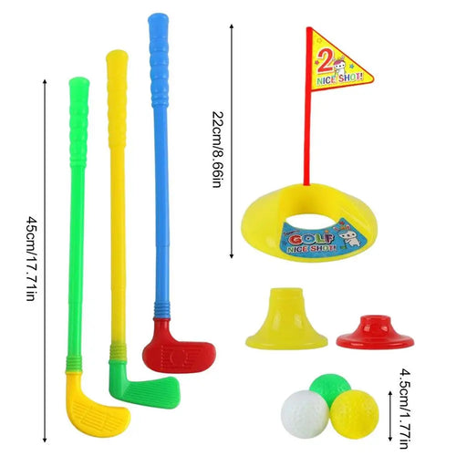Mini Golf Set for Children's Parent-Child Interactive Outdoor Play ToylandEU.com Toyland EU