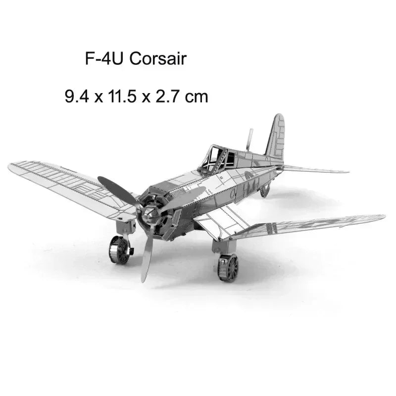 3D Metal Puzzle | Military Aircraft Kit | DIY Model Kit | J-20 J-10B