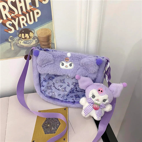 Japanese Kawaii Transparent Diagonal Bag with Sanrio Anime Design ToylandEU.com Toyland EU