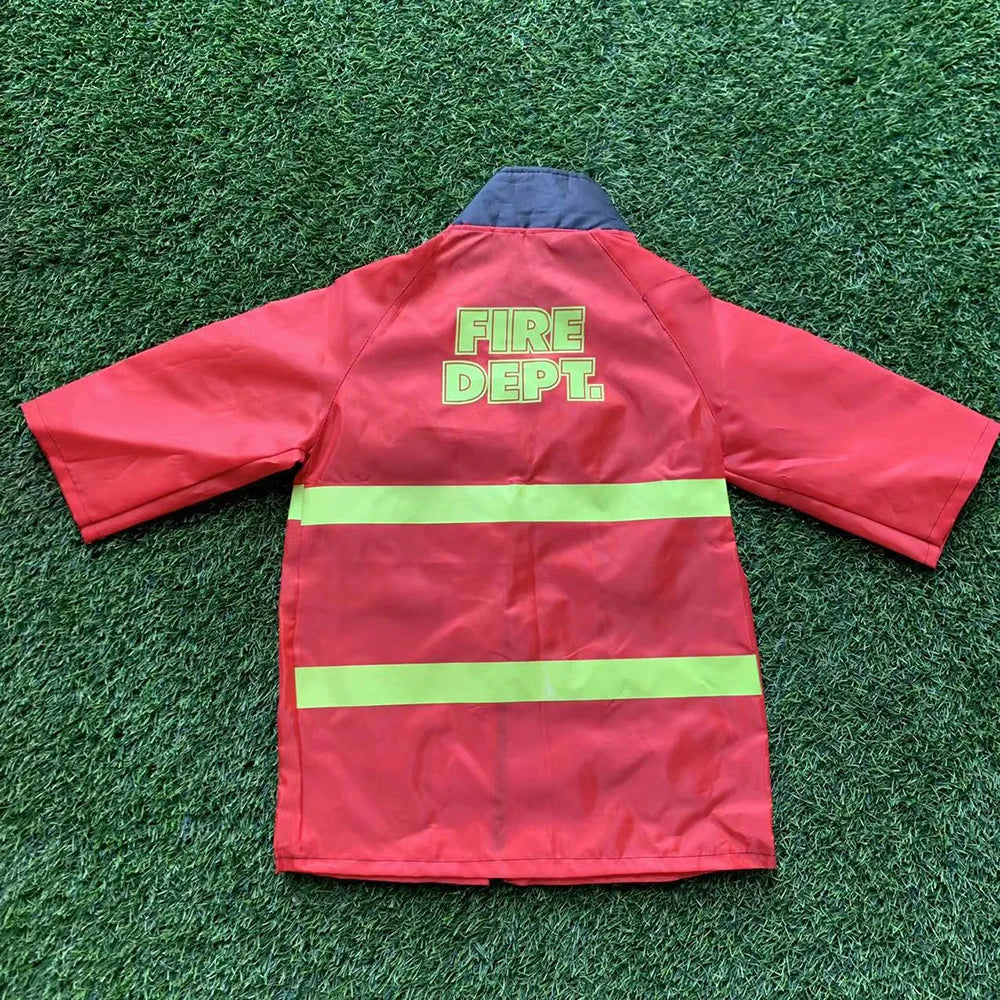 Kids Firefighter Costume - Unisex Fireman Sam Costume for Adventures