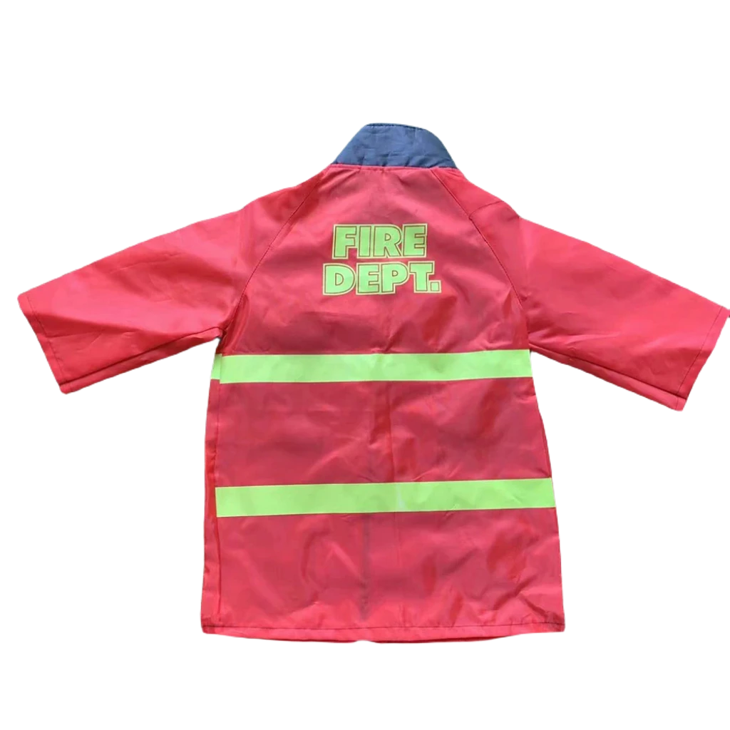 Heroic Kids Firefighter Costume - Unisex Costume for Adventure Play