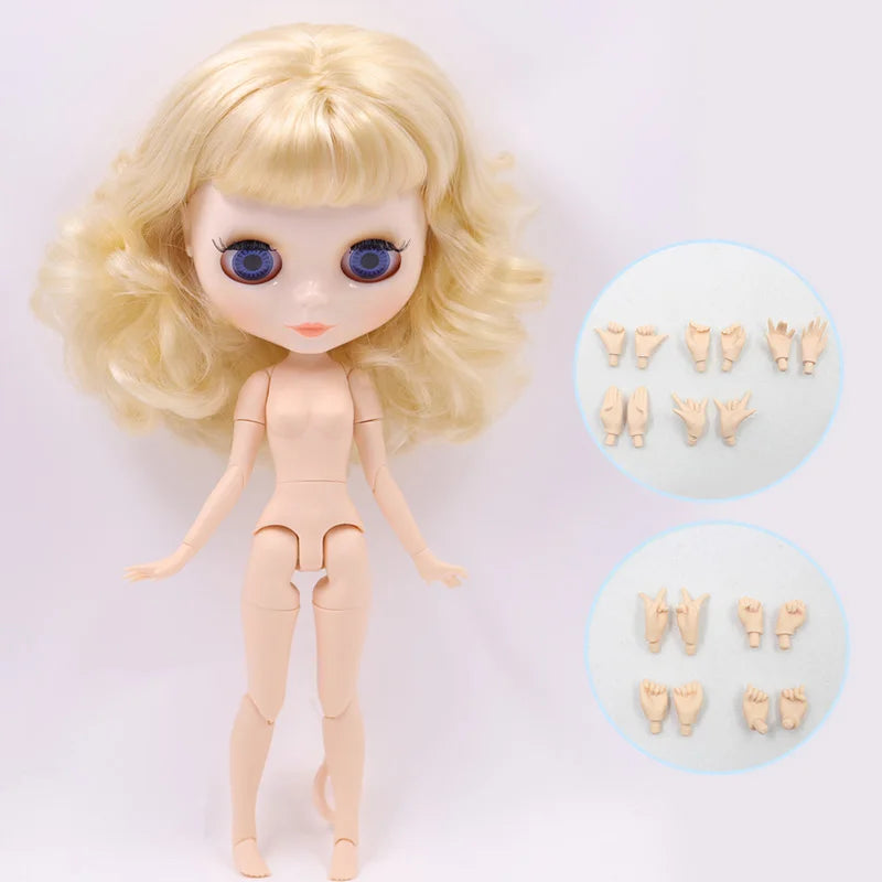 DBS Blyth Doll | 1/6 Scale White Skin | Articulated Ball Body | OB24 30cm
