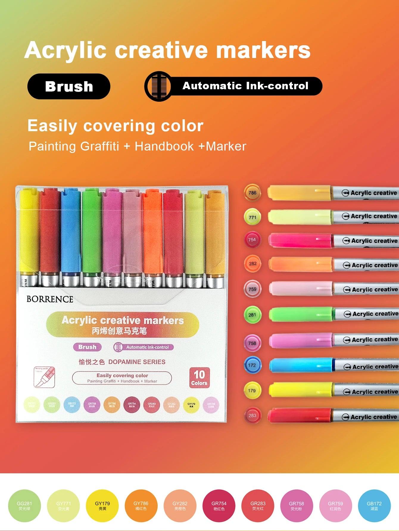Acrylic Paint Markers | 120 Color Set | Toylandeu™