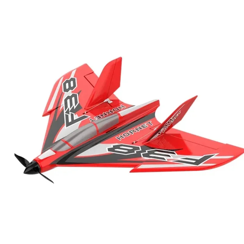 RC EVYVKV F38 Delta Wing RC Racing Aircraft Model - Remote Control EPO Foam Plane for DIY Enthusiasts and Gift Ideas