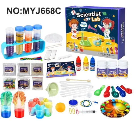 Kids Science Lab Kit Montessori Chemistry Experiments Educational Hands On
