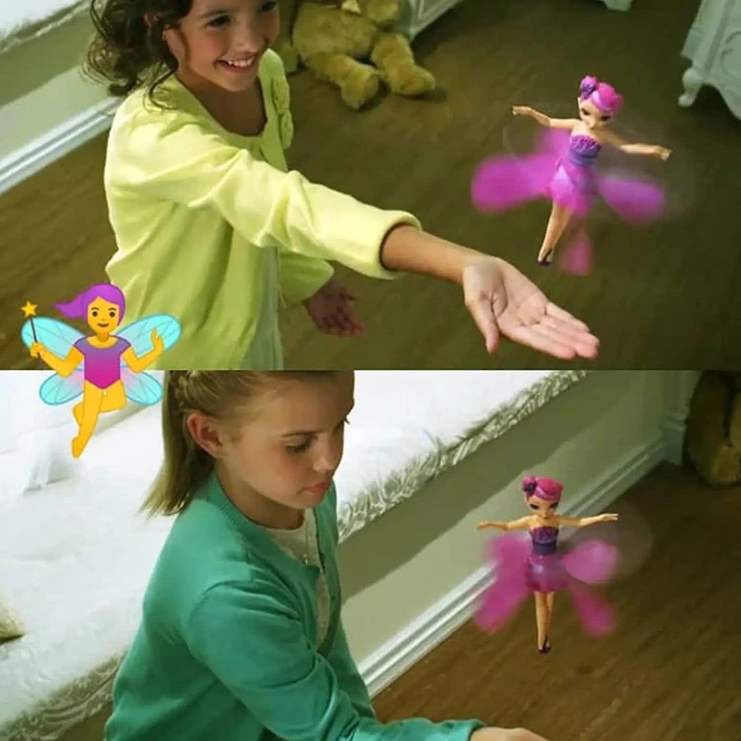 Flying Fairy Toys Sky Dancers Flying Princess Doll Infrared Induction - ToylandEU