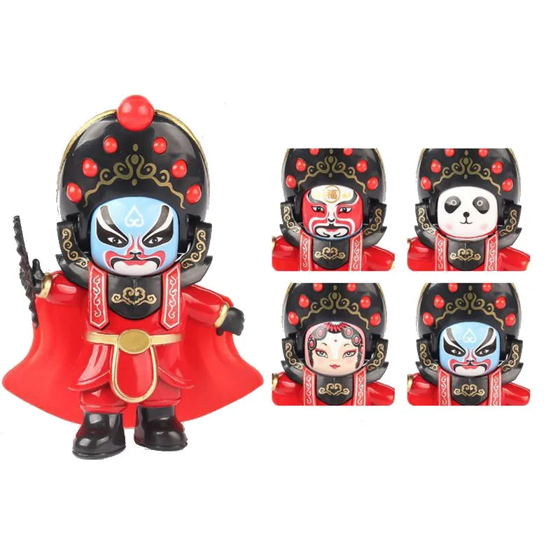 Sichuan Opera Face Change Doll - Traditional Chinese Style Fortune Crafts