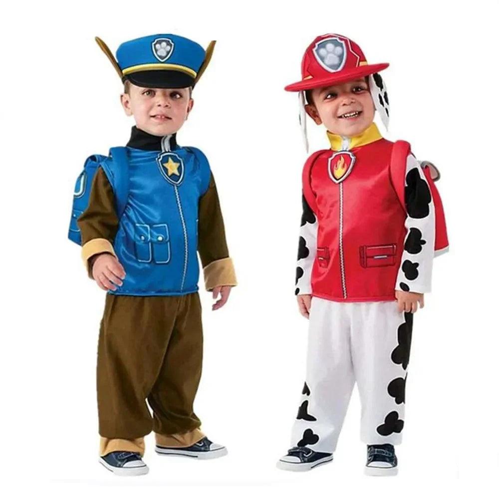 Kids Dog Patrol Suit | Soft Knit Polyester | Toylandeu™