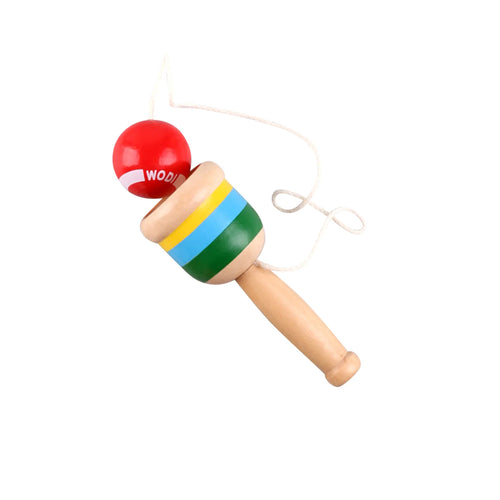 Montessori Wooden Skill Sword Cup Develop Intelligence Hand-eye ToylandEU.com Toyland EU