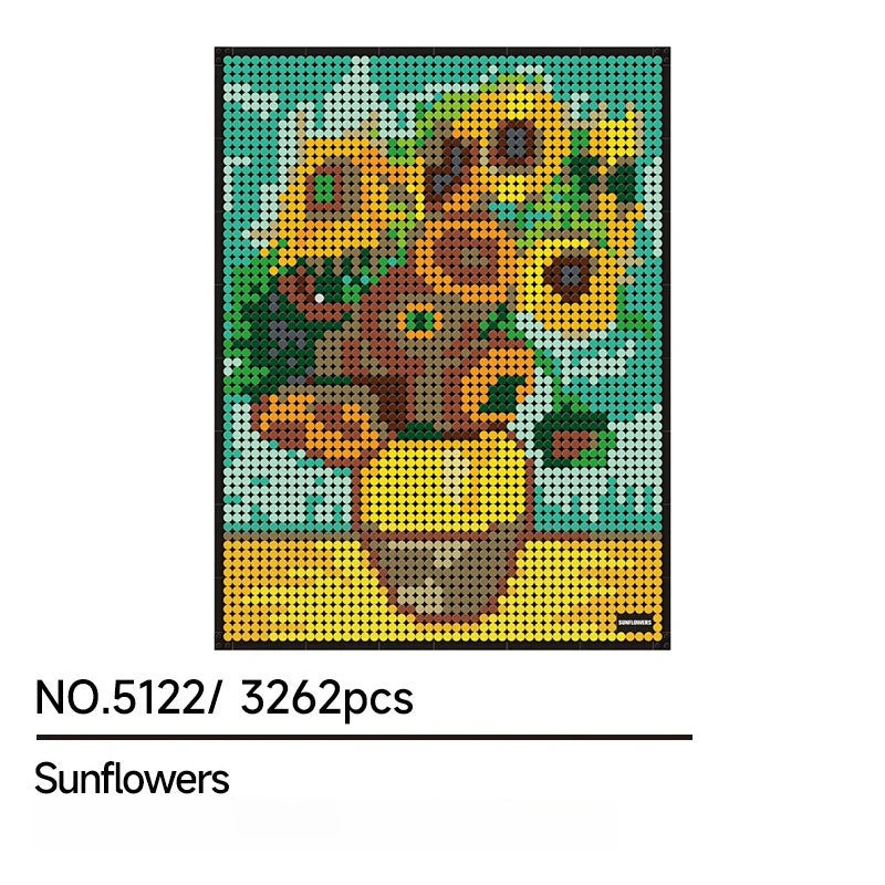 Building Blocks | Compatible With Lego | World Famous Painting Models | Art Home Decor