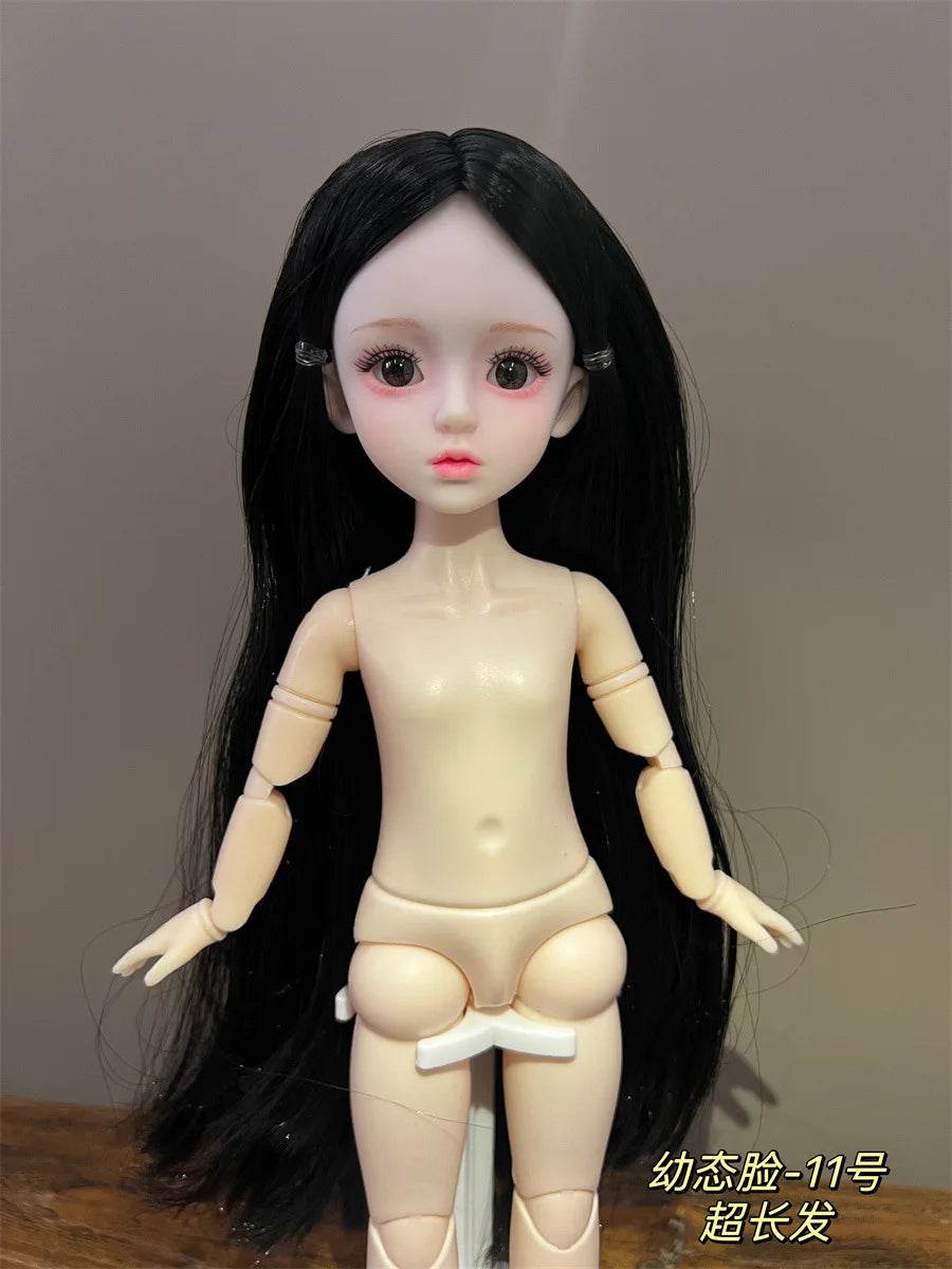 Dolls For Girls Ball Jointed Doll Toys Bjd 30cm Blue Eyes - ToylandEU