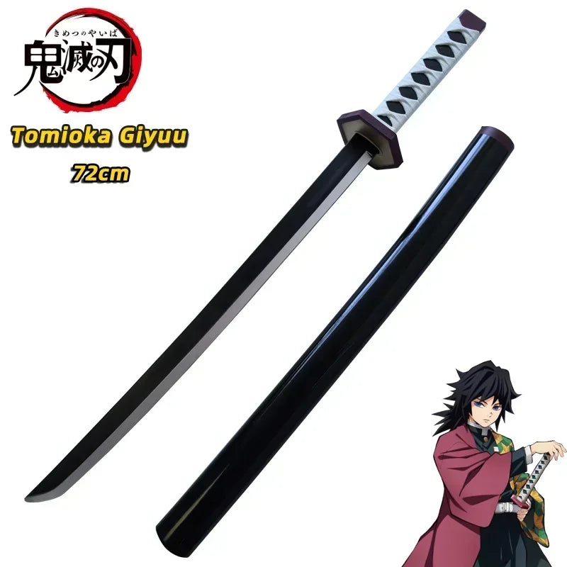 Demon Slayer Katana Sword | 72 Cm Full Length | Eva Foam Material | Anime Prop