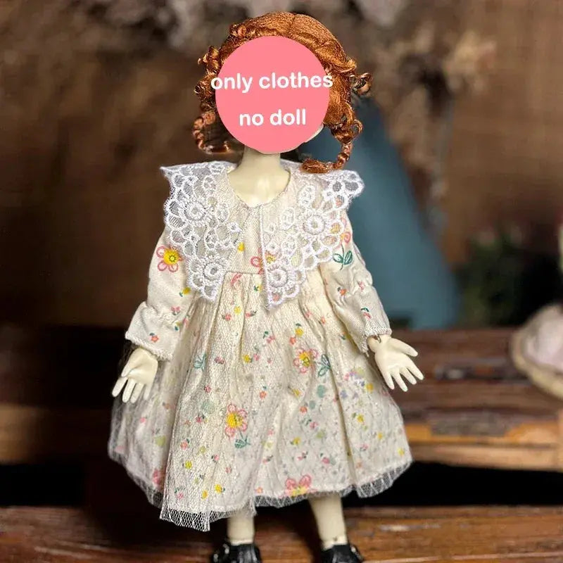 Lolita Doll Multi Layer Cake Skirt For One Sixth BJD - ToylandEU