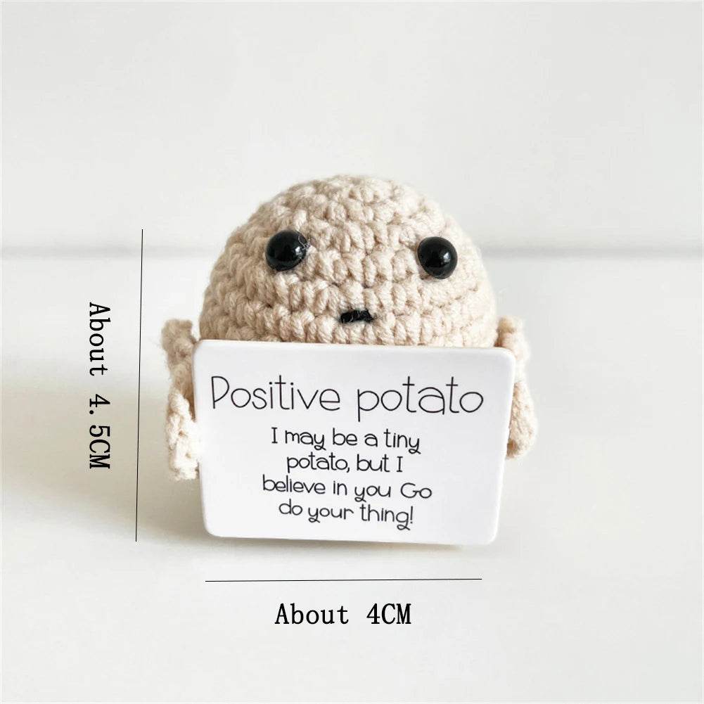 Positive Cute Potato Home Room Decor Mini Plush Doll - ToylandEU